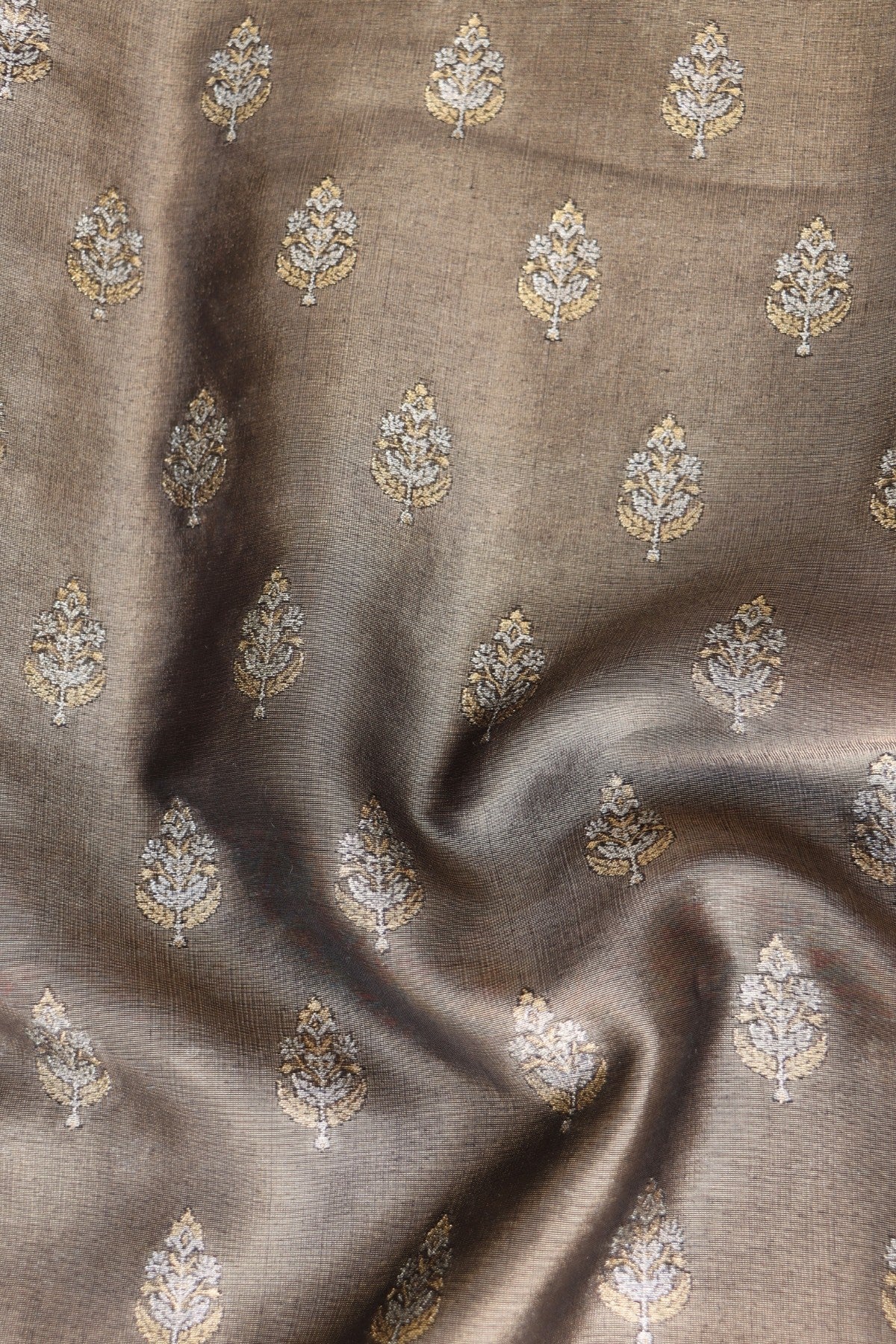 Black Kani Tissue Silk Suit