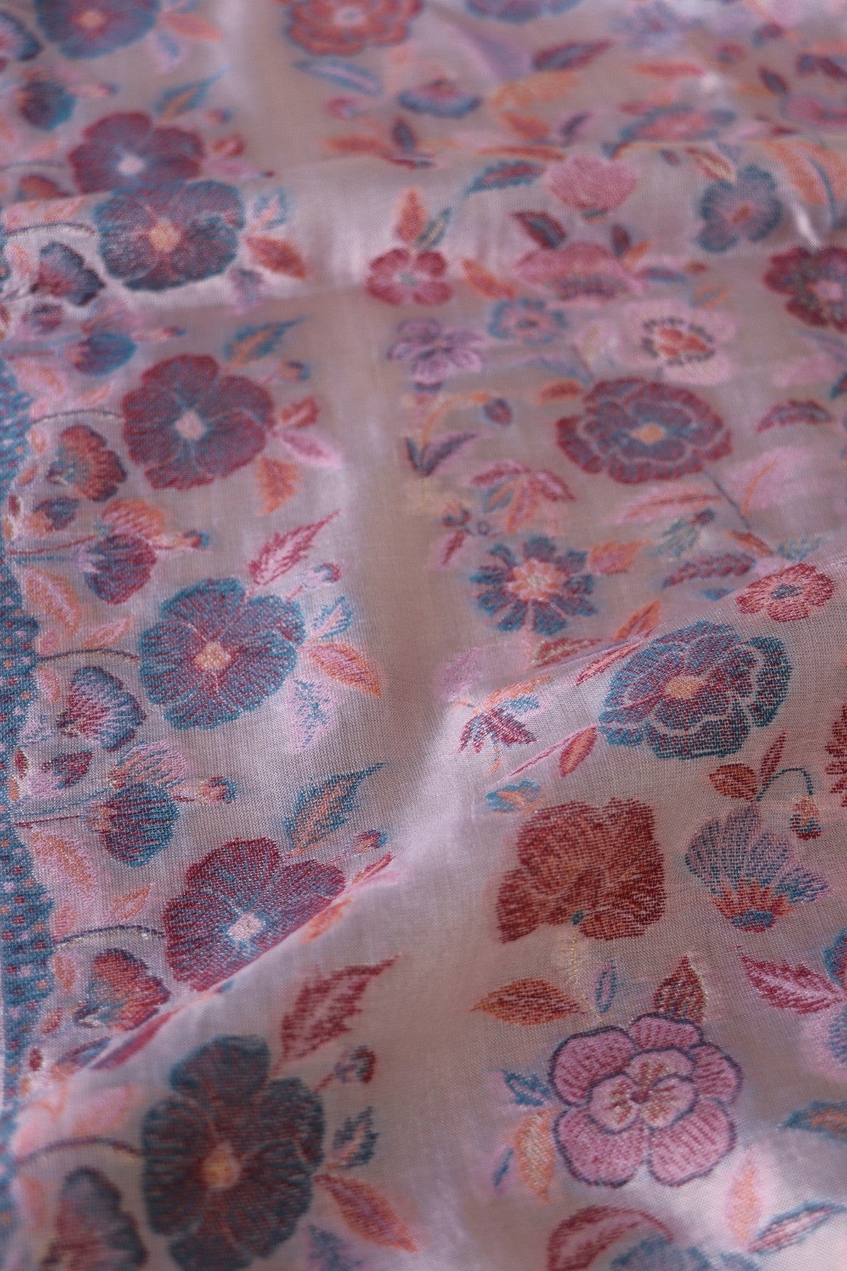 pink floral design salwar suit online