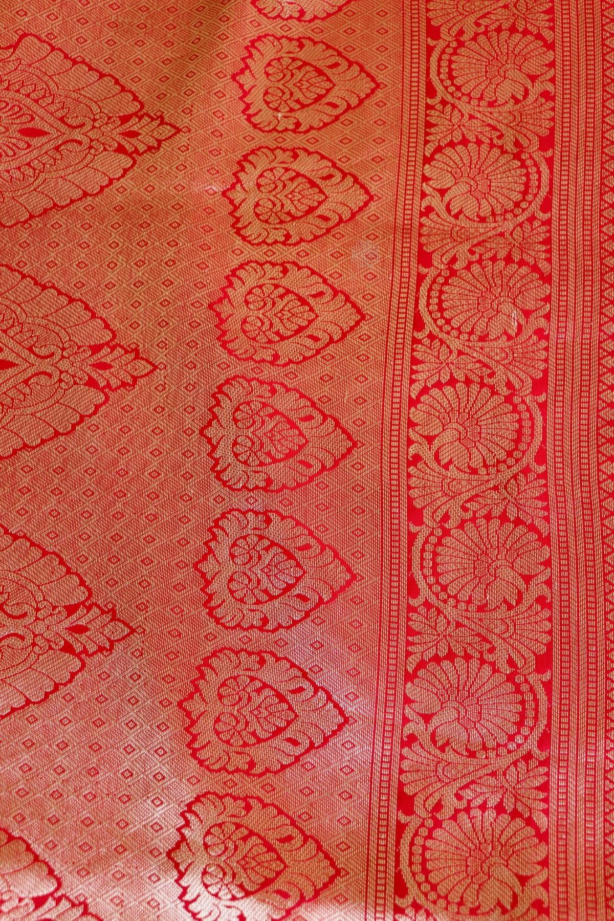 Green Kani Kanjivaram Silk Saree