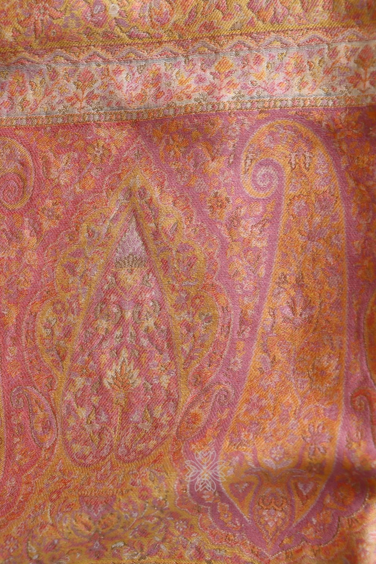 Ivory Kani Silk Dupatta