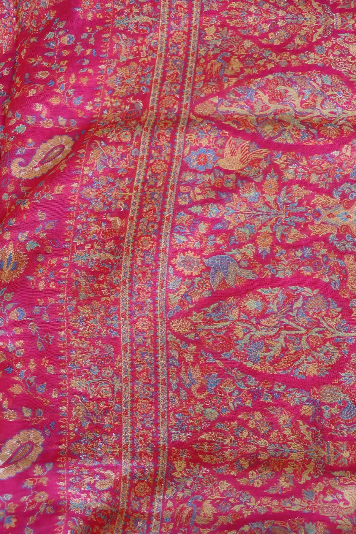 Pink Kani Silk SareeImperial Weaves