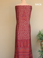 Maroon Kani Chanderi Silk Suit Imperial Weaves