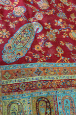 Maroon Kani Silk Paisley Dupatta