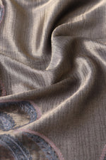 Grey Paisley Moonlight Shawl