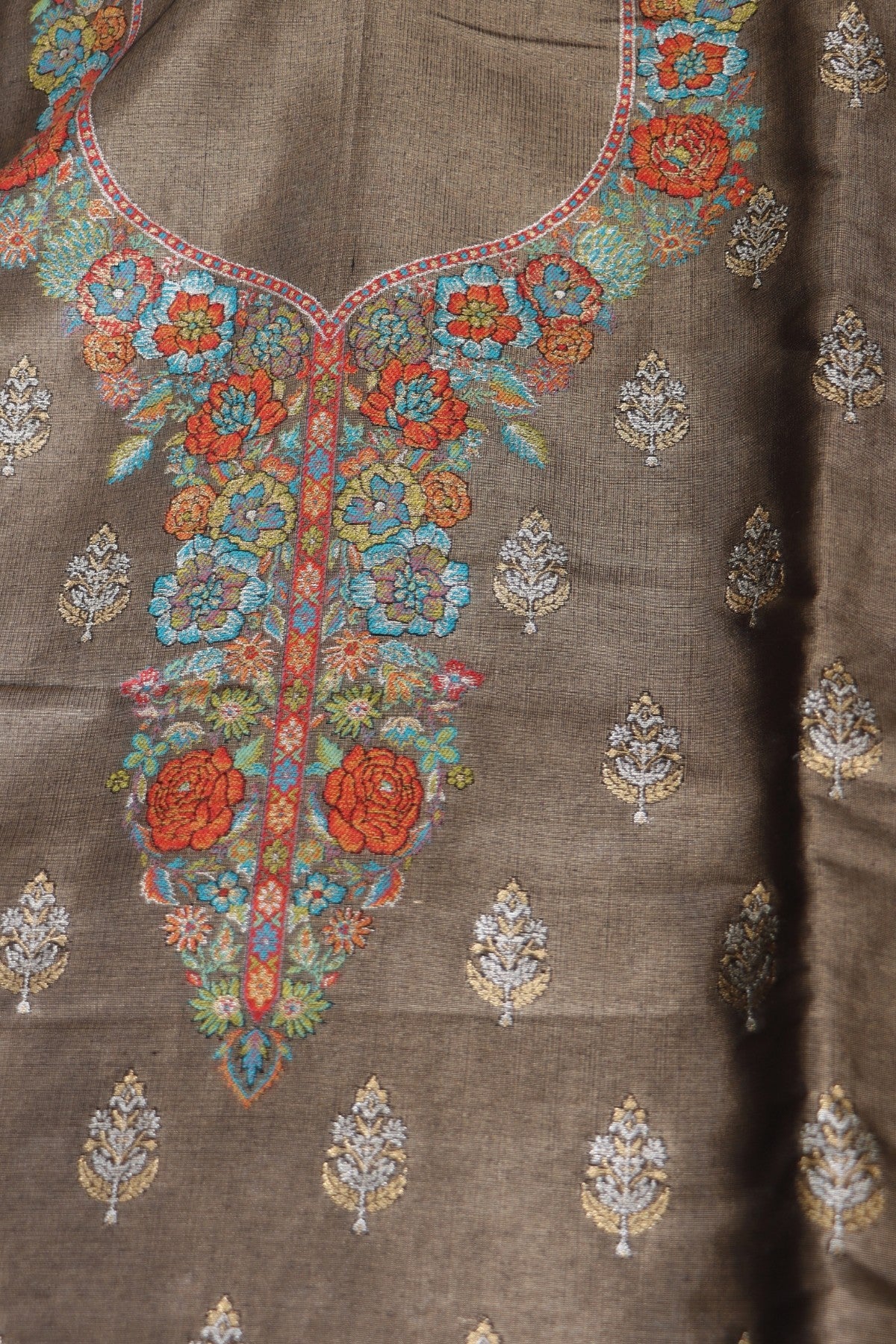 Black Kani Tissue Silk Suit