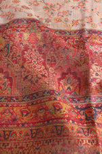 Beige Kani Organza Silk Suit