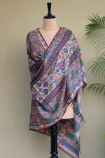 Beige All over Kani Pashmina Shawl