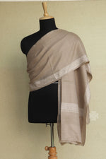 Beige Mens Shawl