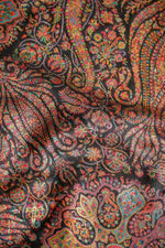 Black Kani Jamawar Pallu Silk Saree