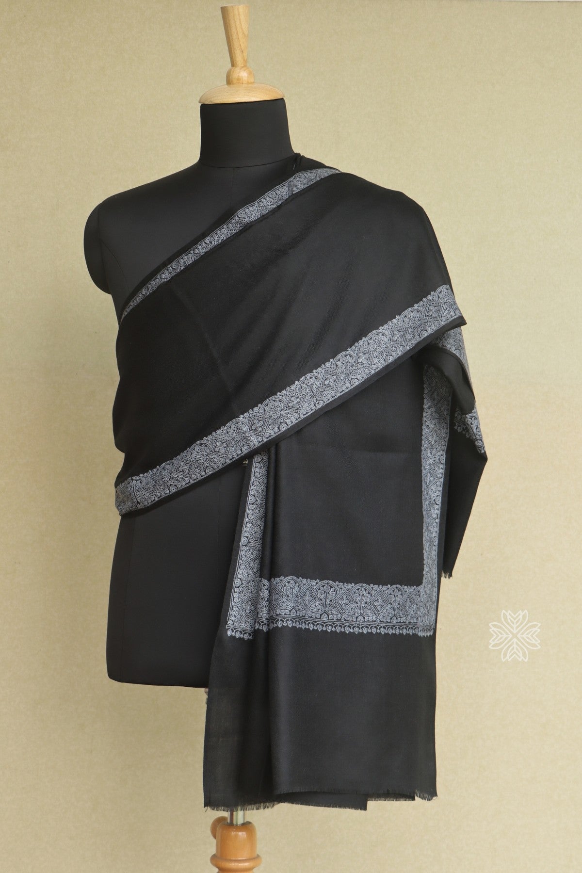 Black Shawl for men