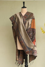 Black Tissue Kani Silk Dupatta