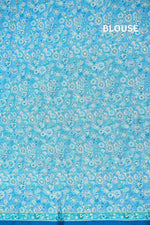 Blue Kani Pallu Silk Saree