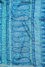 Blue Kani Pallu Silk Saree