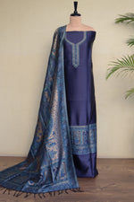Darbar suit with moonlight shawl