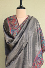 Antique Zari Kani Fine Wool Shawl