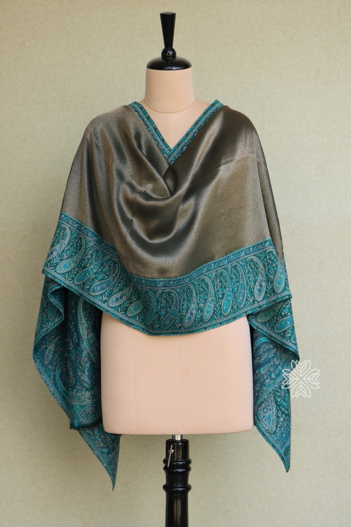 Zari Shawl moonlight