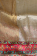 Silver Silk Kani Saree