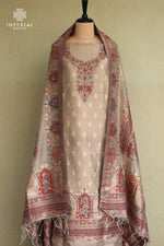 Golden Kani Tissue Silk Suit