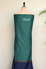 Green Fine Wool Embroidered Unstitched Suit