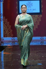 Green Kani Saree