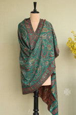 Green Kani Jamawar Shawl