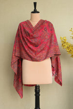 Pink Kani Shawl