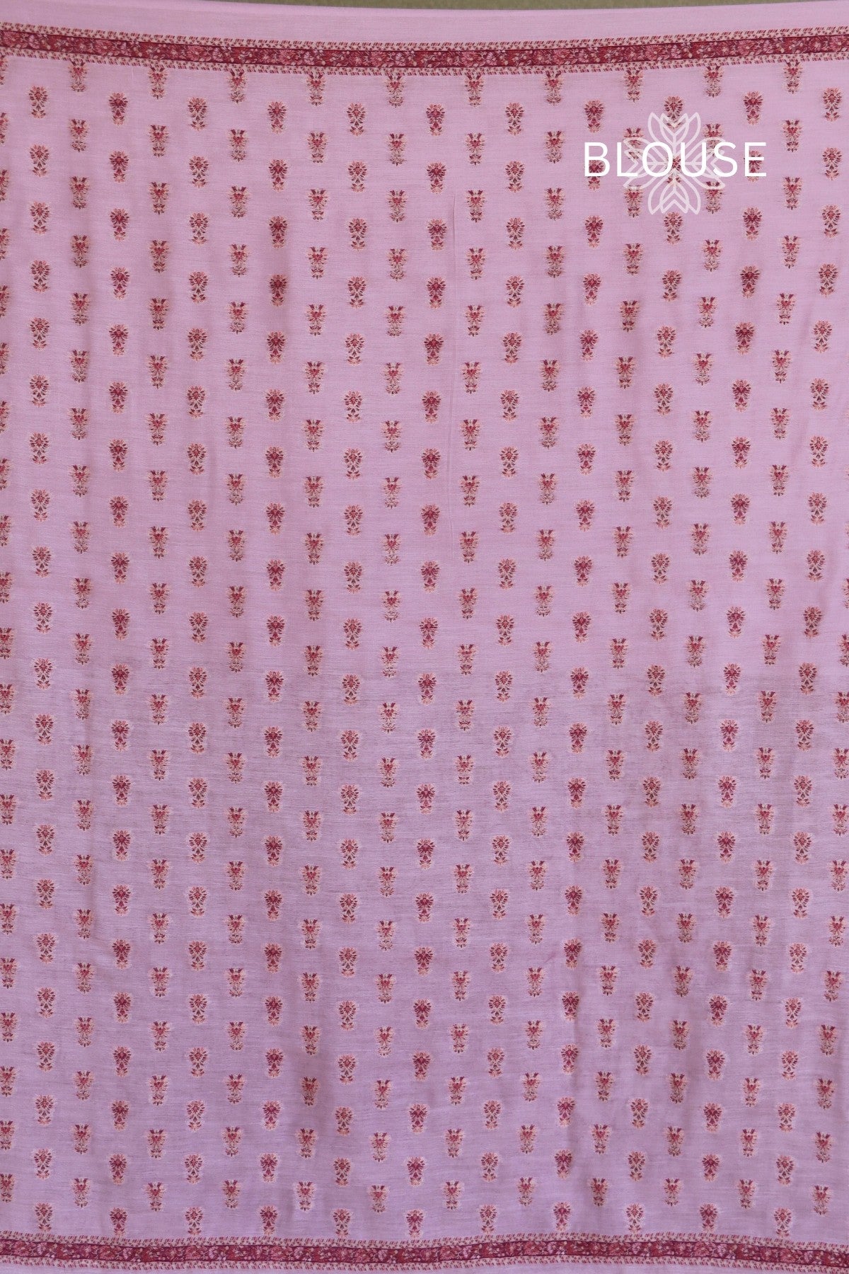 Mauve Pink Kani Chanderi Silk Saree