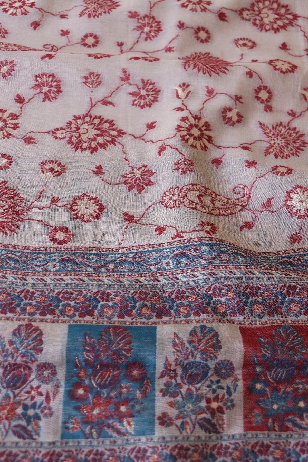 Handloom Chanderi Silk Kani Saree Online