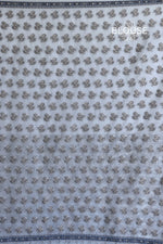 Light Grey Kani Chanderi Silk Saree