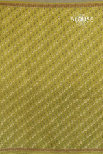 Mehandi Green Kani Chanderi Silk Saree