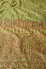 Mehandi Green Kani Chanderi Silk Saree