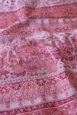 Mauve Pink Kani Chanderi Silk Saree