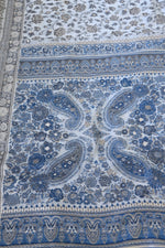 Light Grey Kani Chanderi Silk Saree