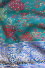 Pashmina Kani Fusion Saree