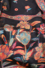 Black Kani Silk Suit