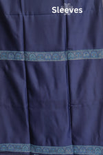 Blue Silk Suit