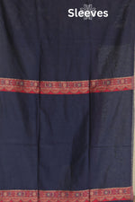 Navy Blue Kani Silk Suit