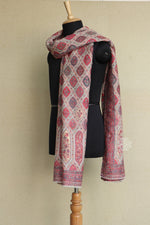 Beige Kani Men Fine Wool Shawl