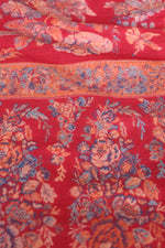 Kani shawl in traditional Kashmiri floral design