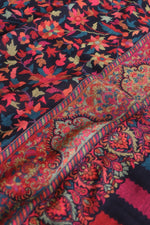 Black Kani Fine Wool Shawl