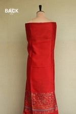 Red Kani Silk Suit
