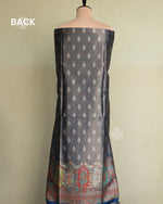 Blue Kani Tissue Silk Suit