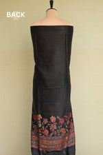 Black Kani Silk Suit