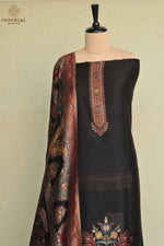 Black Silk Suit