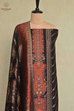 Black Kani Silk Suit
