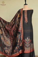 Kani Silk Suit with Kani Silk Dupatta