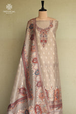 Golden Kani Tissue Silk Suit