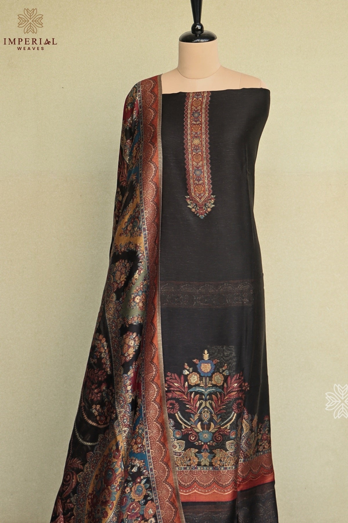 Kashmiri Kani Weave Suit