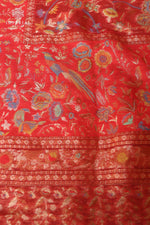 Red Kani Silk Suit