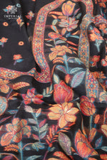 Black Kani Silk Suit